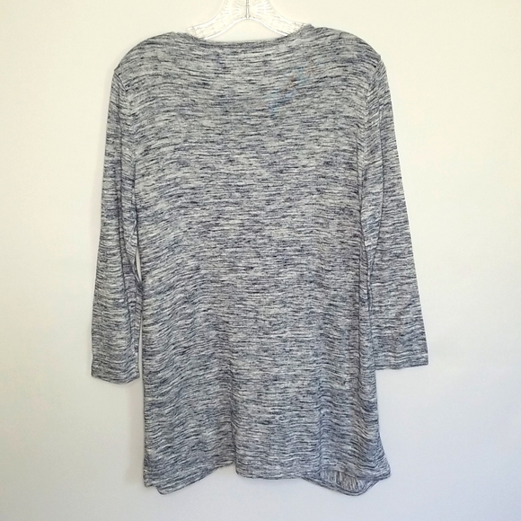 Pure Jill Blue Tunic Length Sweater Size S EUC - Picture 4 of 6